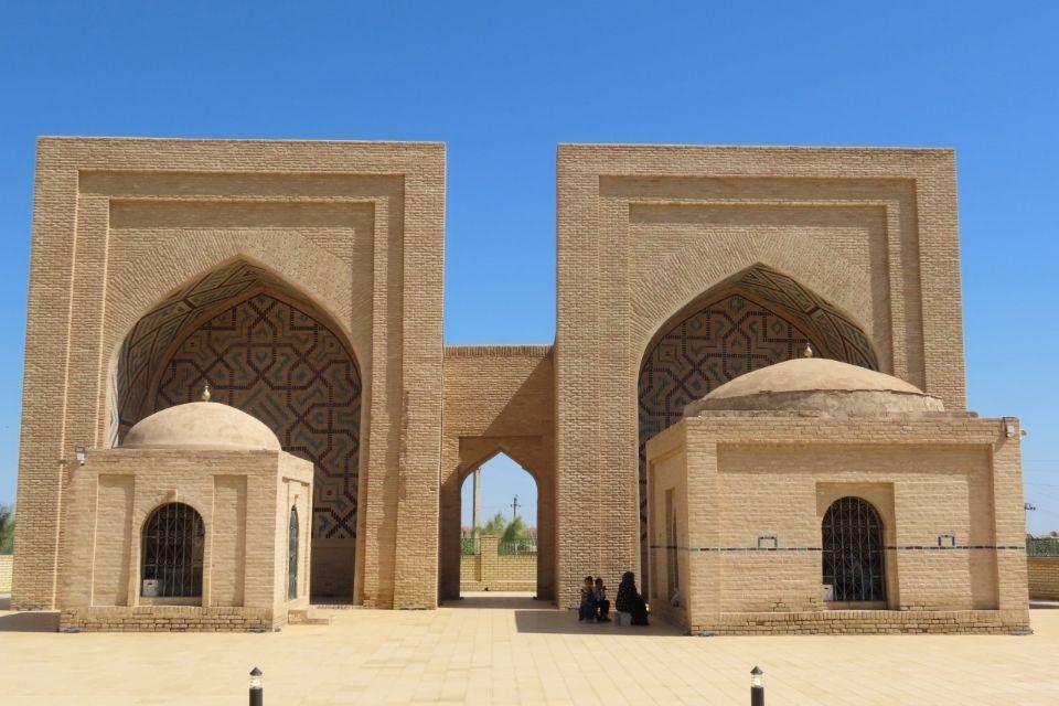 De oude stad Merv in Turkmenistan