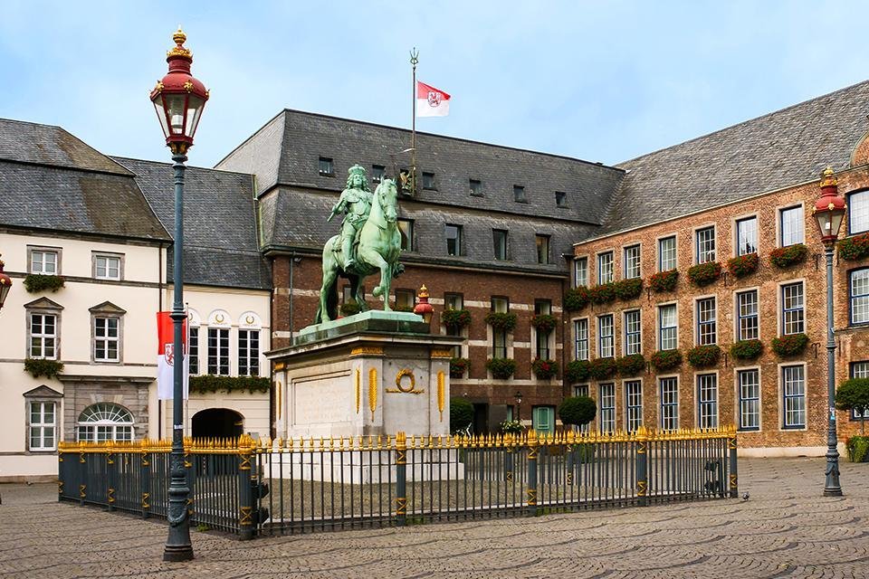 Marktplatz in Düsseldorf