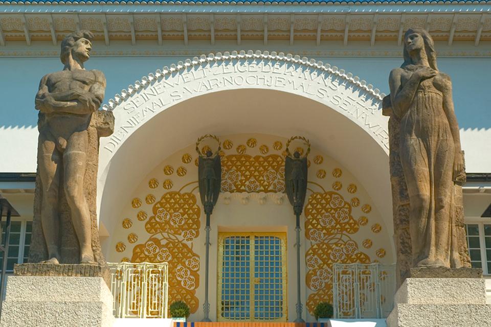 Mathildenhöhe in Darmstadt, Duitsland