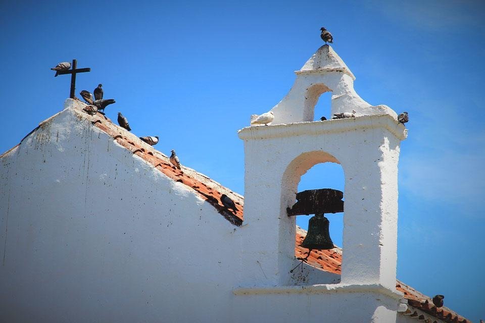 Klokkentoren op Tenerife, Spanje