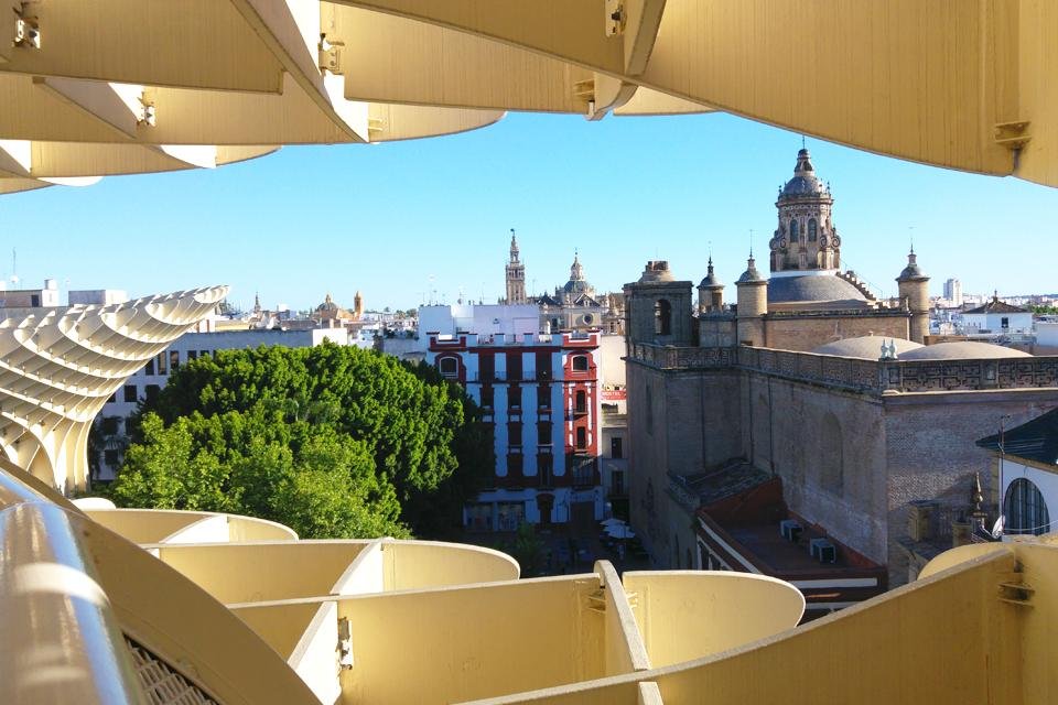 Metropol Parasol in Sevilla, Spanje