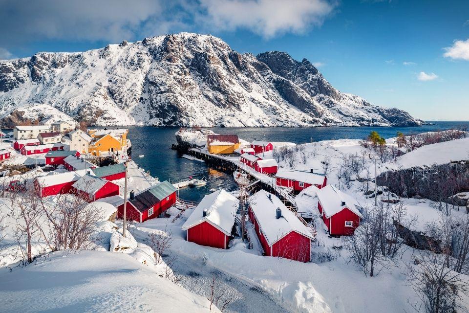 Nusfjord Lofoten Noorwegen