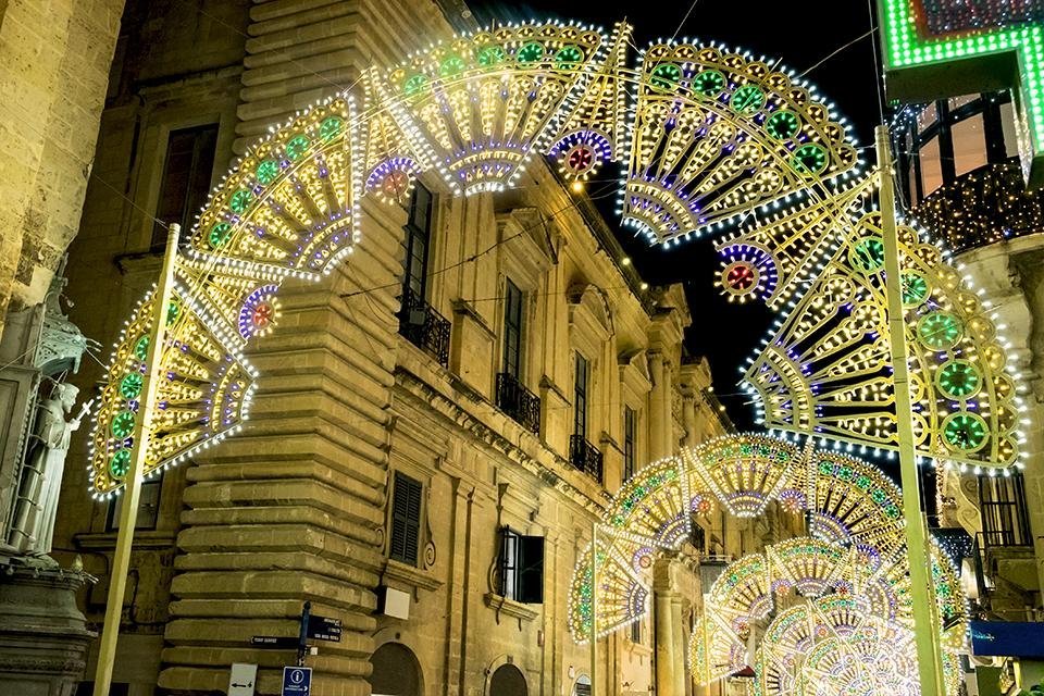 Valletta, Kerst, Malta