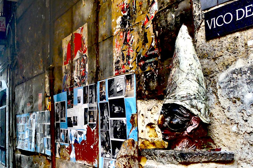 Pulcinella, Napels, Italië