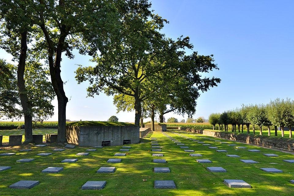 Duitse begraafplaats Langemark België