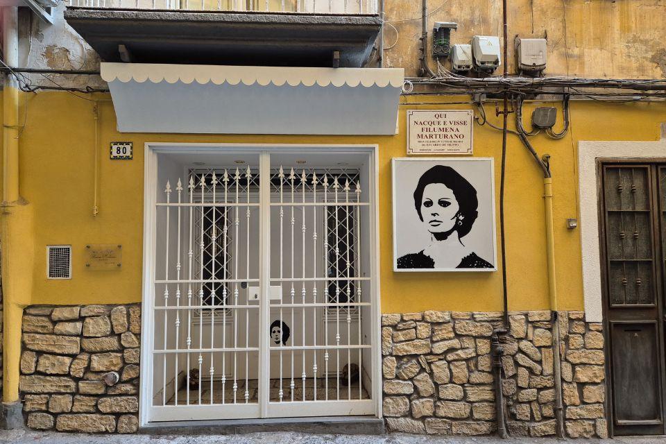 Sophia Loren in Napels, Italië