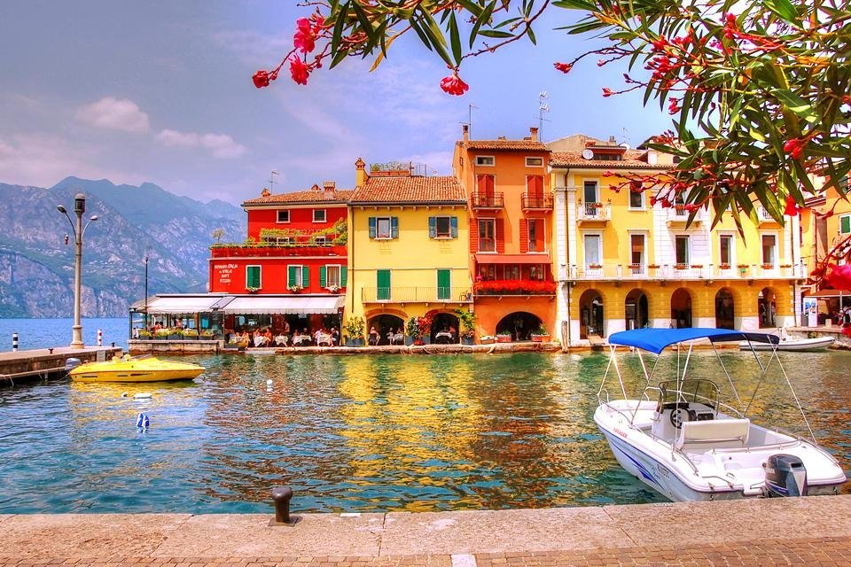 Malcesine, Italië 