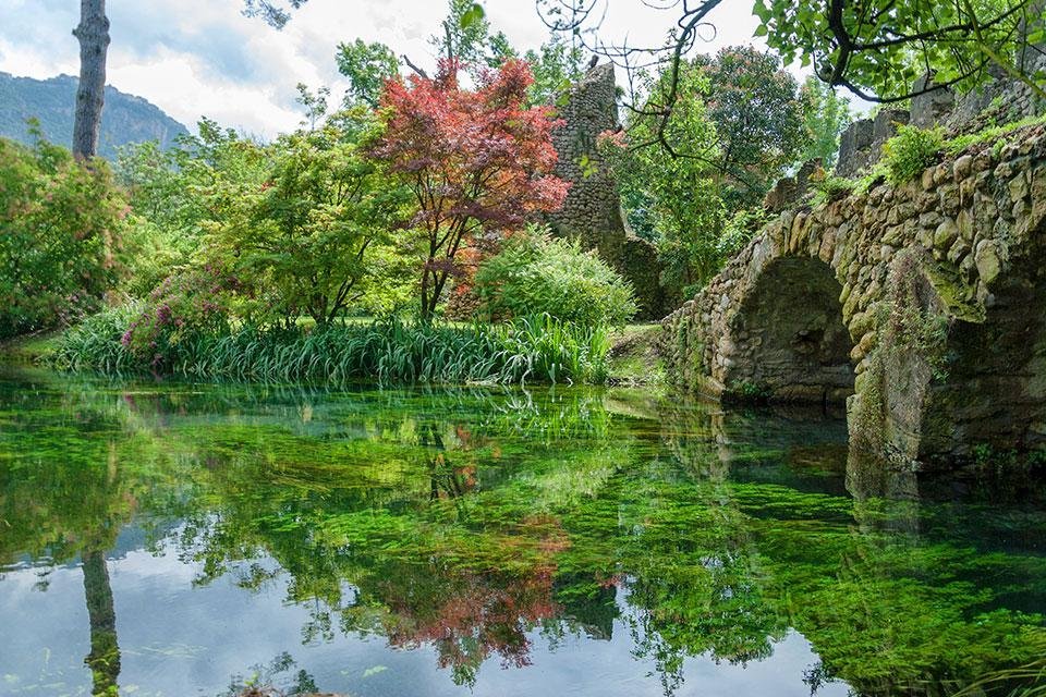 Giardino di Ninfa Lazio Italië