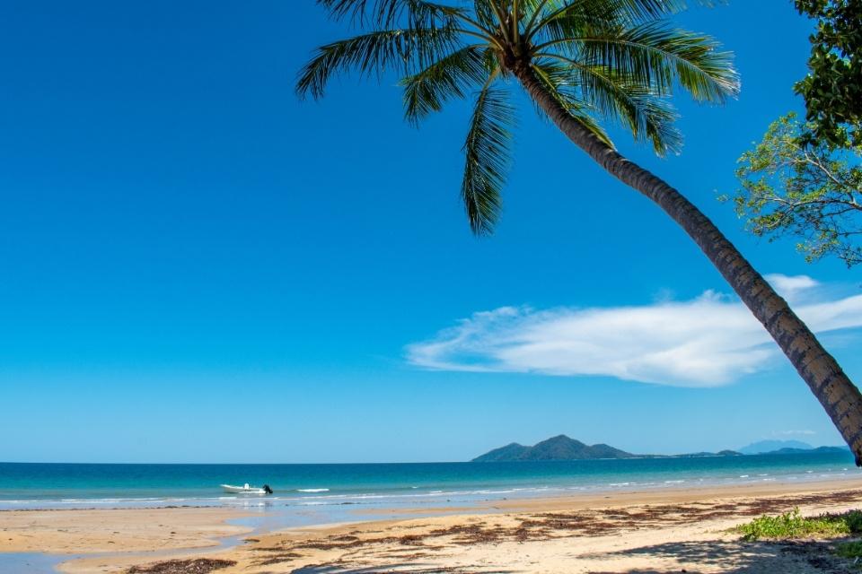 Strand van Mission Beach, Australië