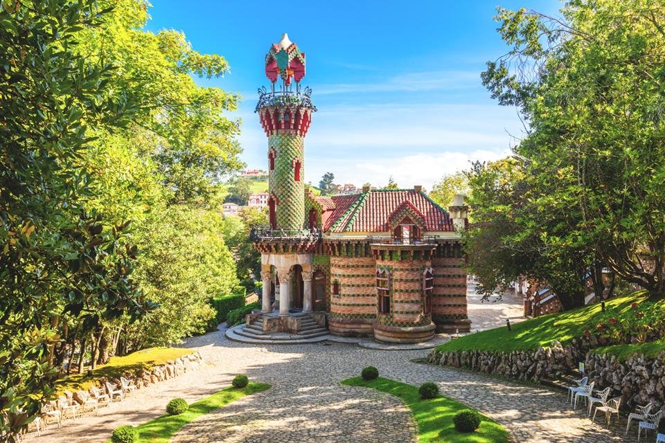 El Capricho in Comillas, Spanje