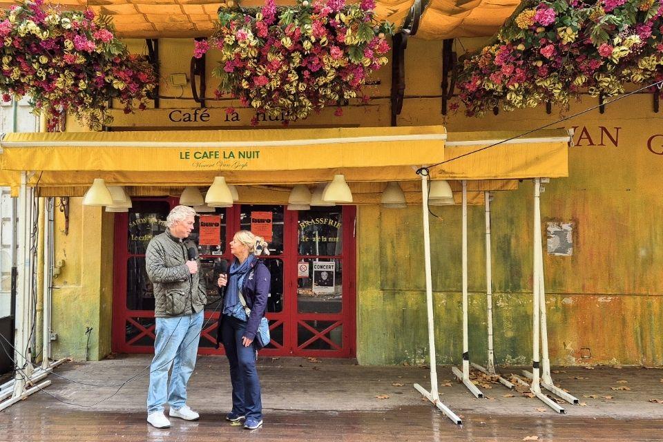 Reisleidster Wendy en Roelof Hemmen in Arles, Frankrijk