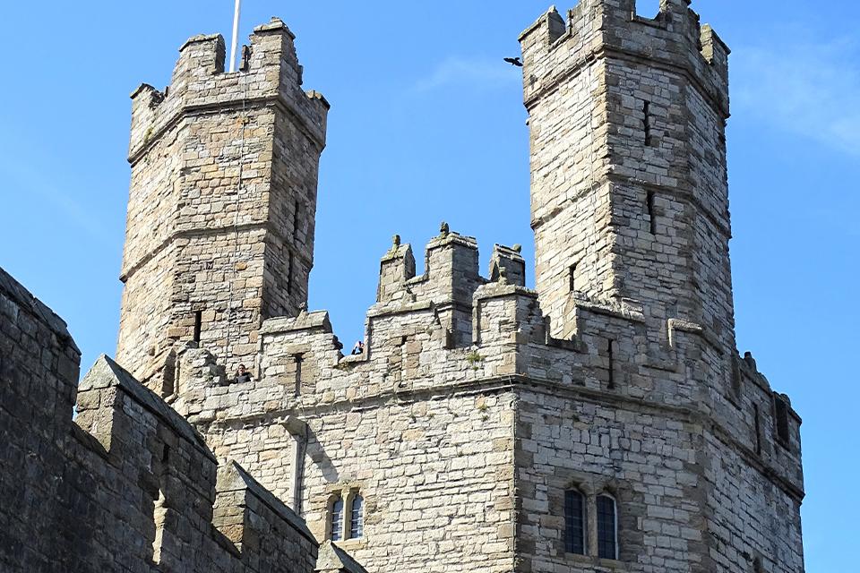 Caernarfon Castle, Groot-Brittannië | Foto: Margreet Schiermann