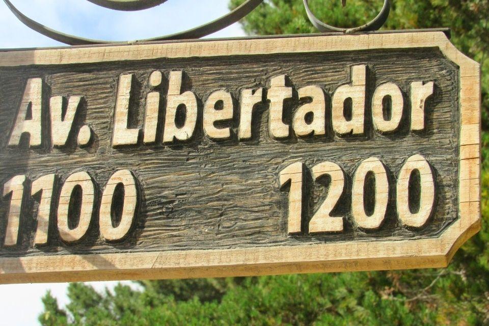 Avenida del Libertador in El Calafate, Argentinië