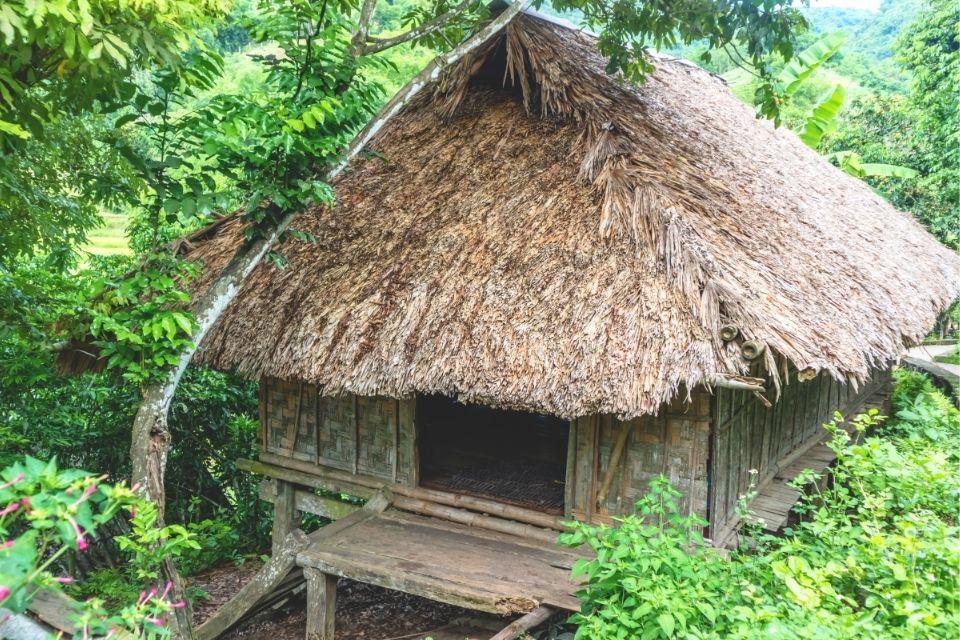 Muong-woning in Giang Mo, Vietnam