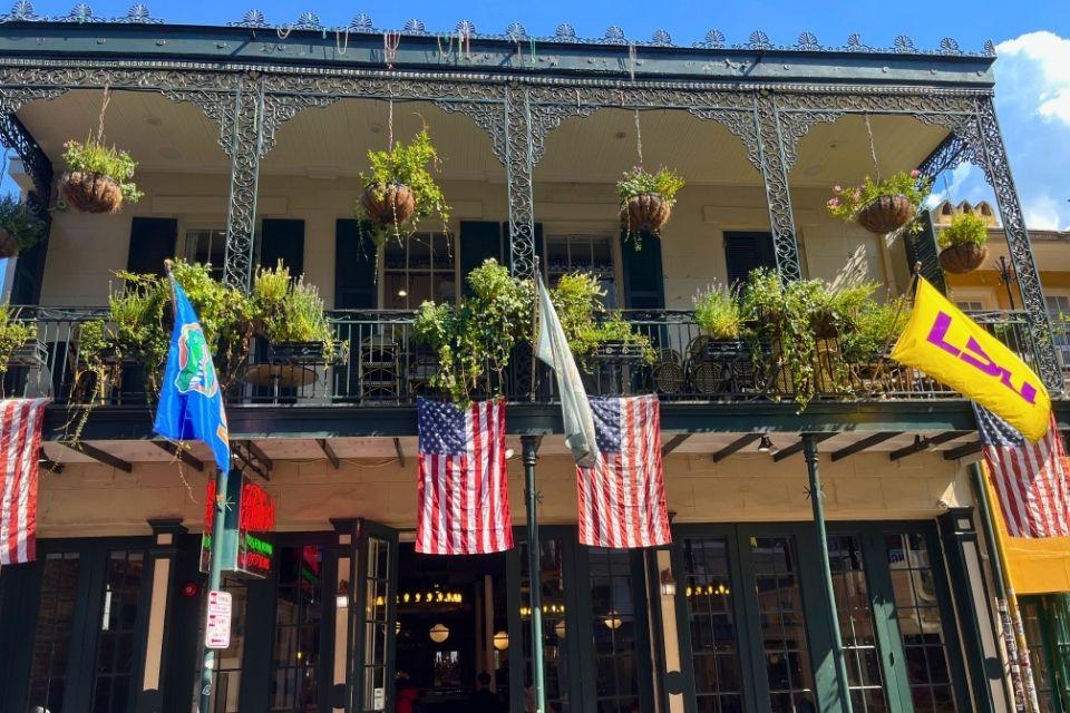 French Quarter in New Orleans Amerika