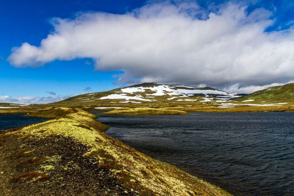 Nationaal park Hardangervidda in Noorwegen