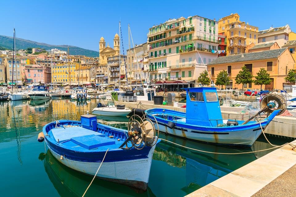 Bastia op Corsica, Frankrijk