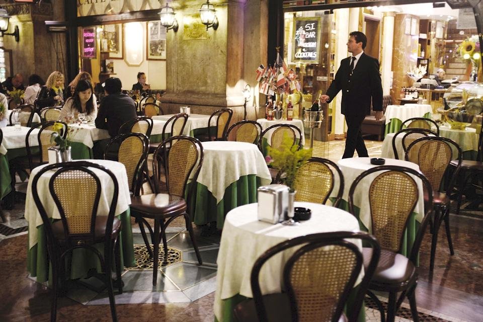 Restaurant in Milaan, Italië