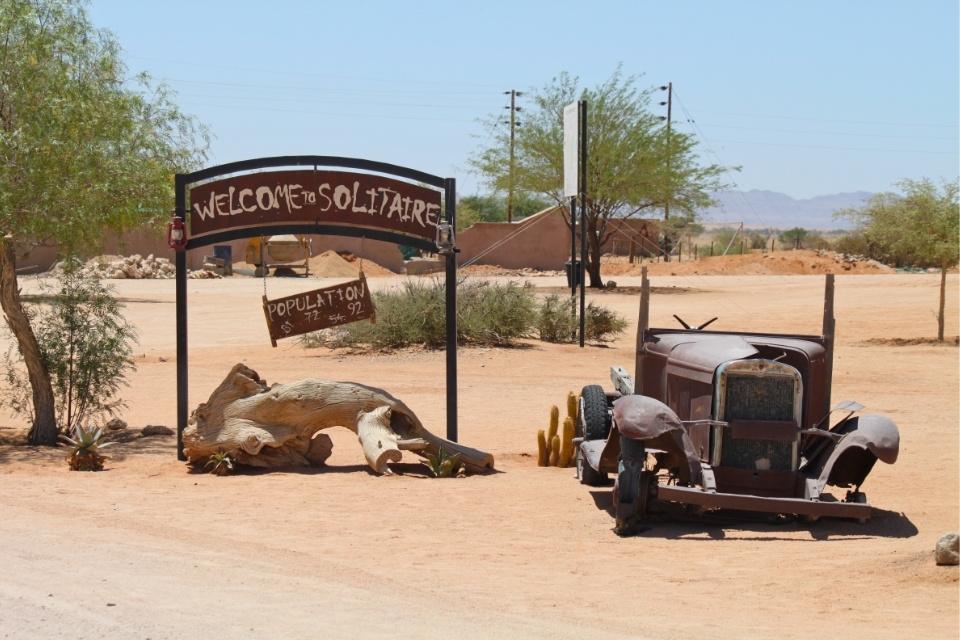 Solitaire, Namibië