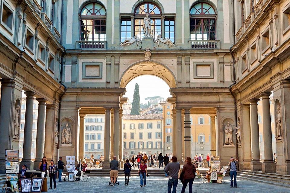 Uffizi, Florence, Italië