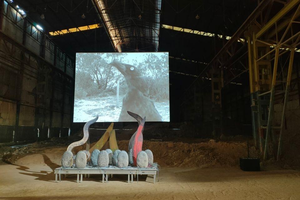 Katja Novitskova - Pattern of Activation - La Caldereria Manifesta 15