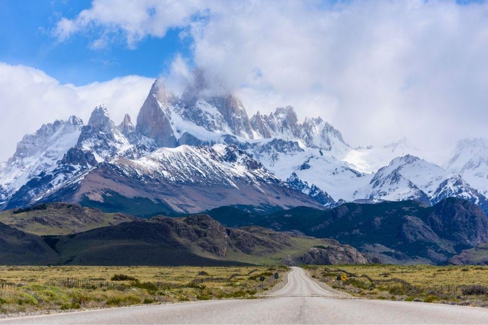 Zicht op Los Glaciares, Argentinië