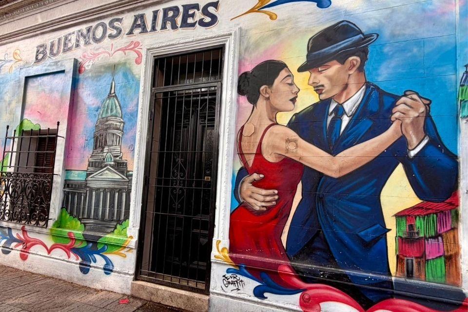 Muurschildering in Buenos Aires