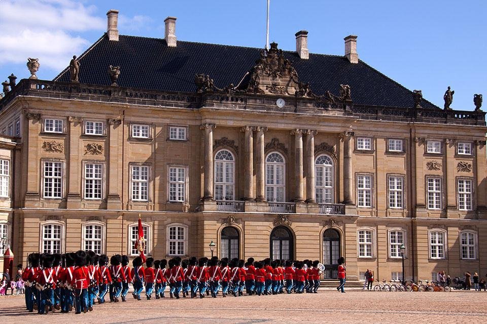 Amalienborg Kopenhagen Denemarken