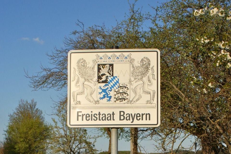 Bord Freistaat Bayern
