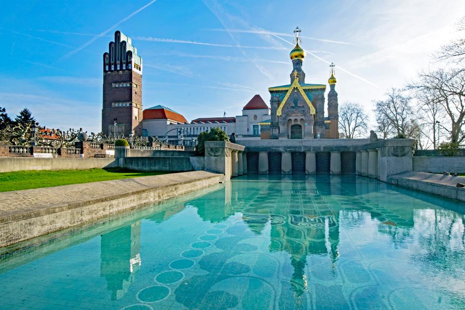 Mathildehöhen in Darmstadt, Duitsland