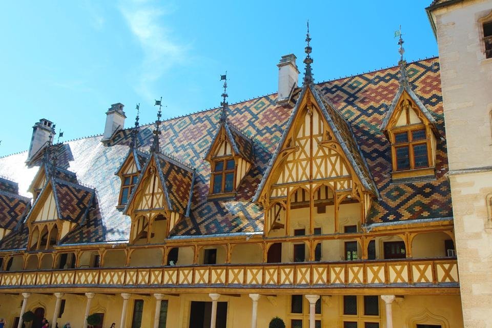 Hôtel-Dieu in Beaune, Frankrijk