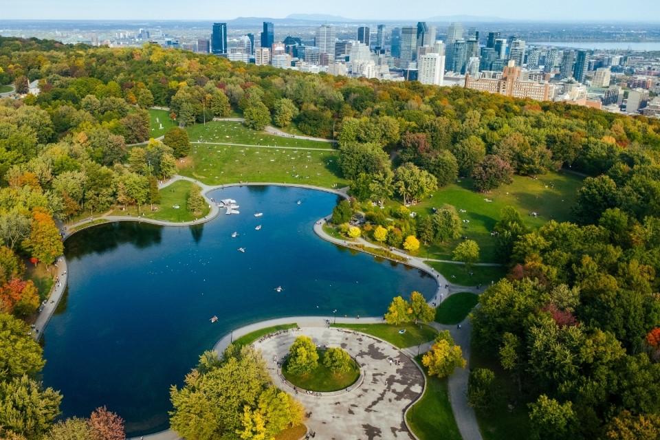 Mount Royal Park in Montréal, Canada