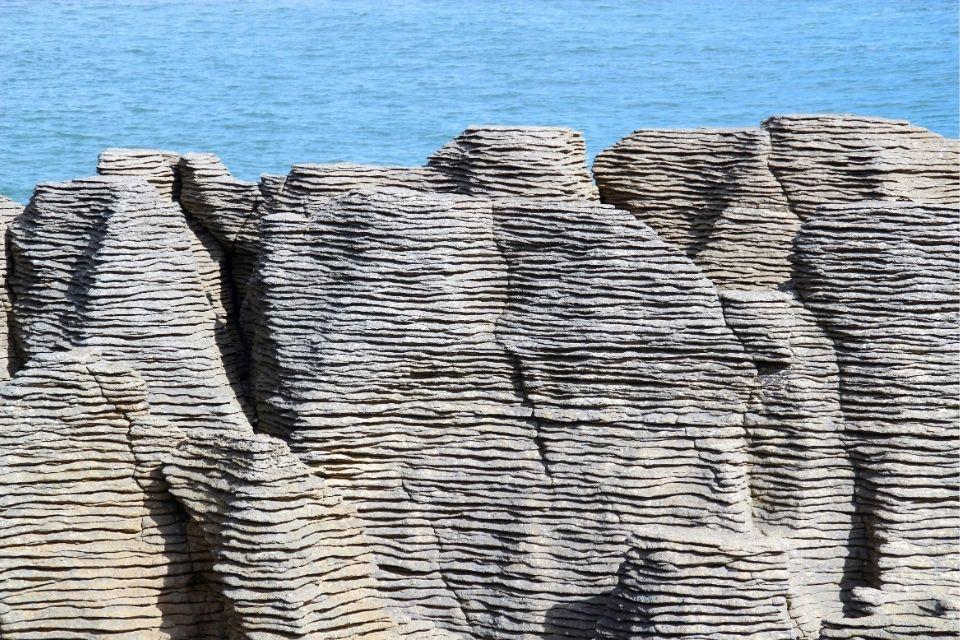 Pancake Rocks in Punakaiki, Nieuw-Zeeland