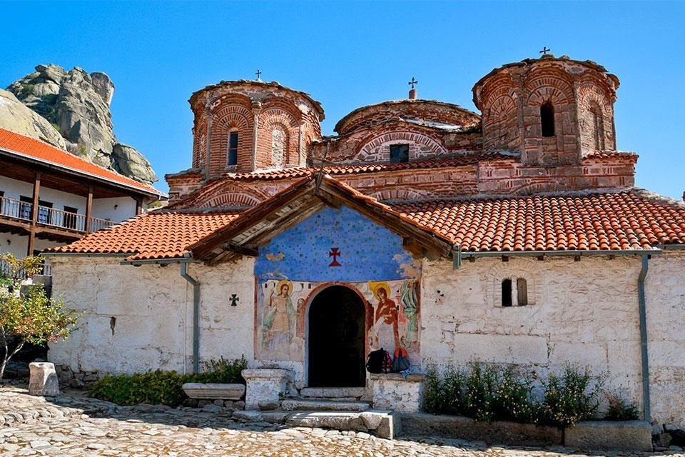 Klooster Treskavec in Noord-Macedonië
