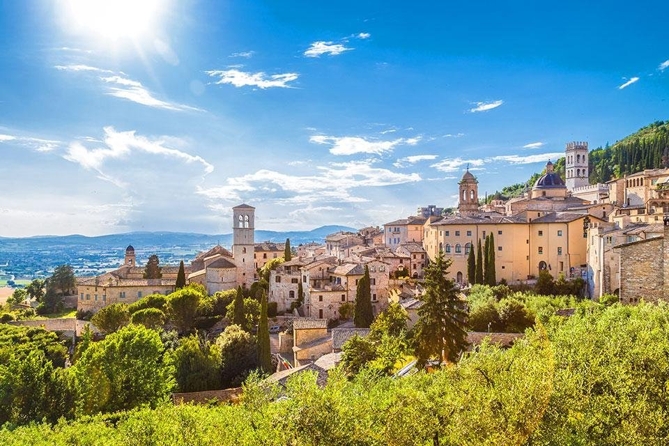 Assisi Umbrië Italië