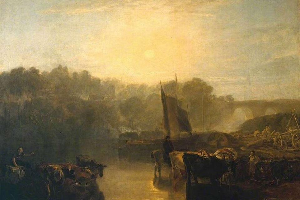 Joseph Mallord William Turner (1775-1851) - Abingdon - N00485 - National Gallery, Groot-Brittannië