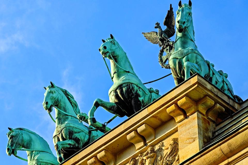 Brandenburger Tor in Berlijn, Duitsland