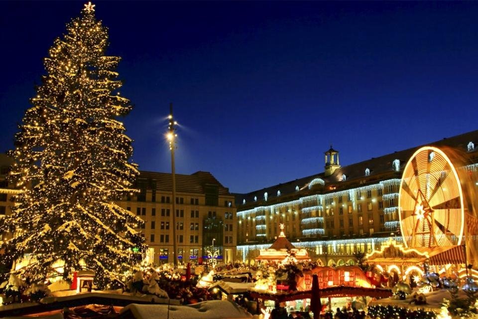 Weihnachten Dresden, Duitsland