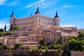 Het Alcazar van Toledo, Spanje Het Alcazar van Toledo, Spanje