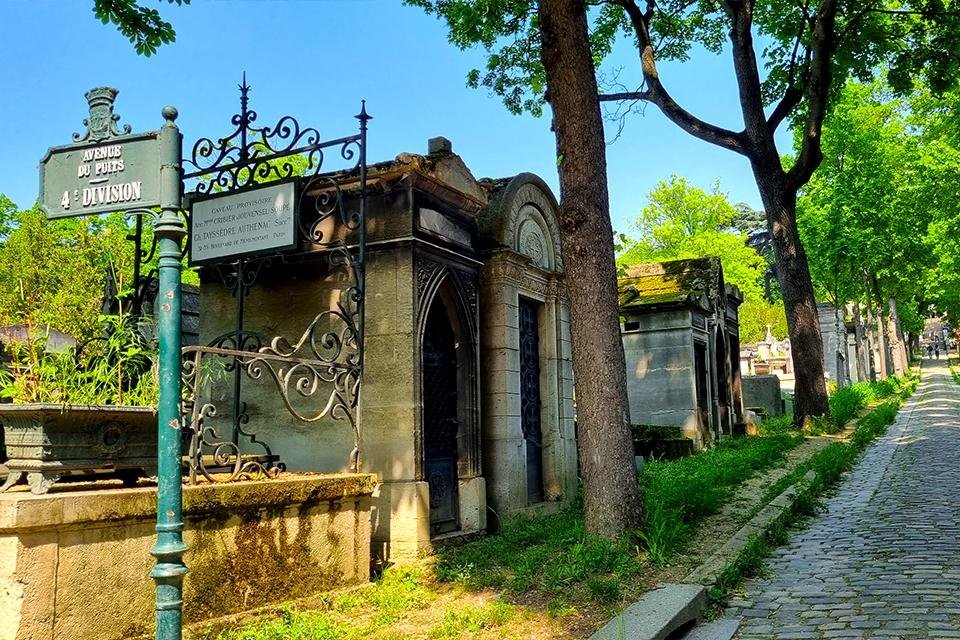 Père-Lachaise, Parijs, Frankrijk