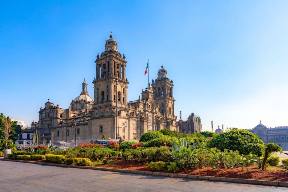 De kathedraal van Mexico-stad, Mexico