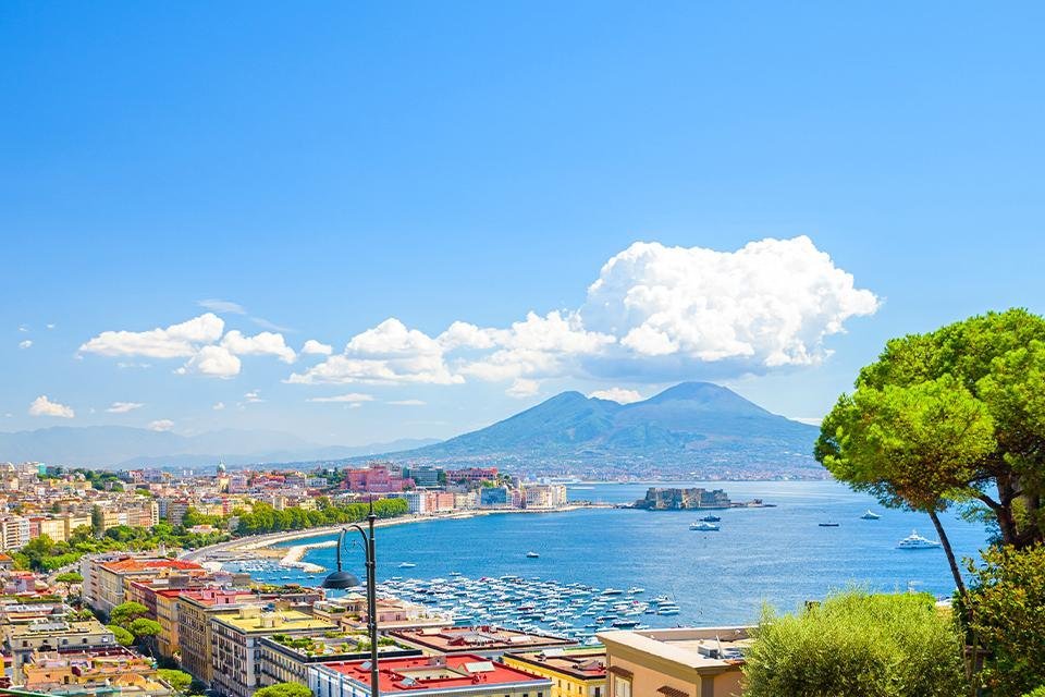Golf van Napels, Italië