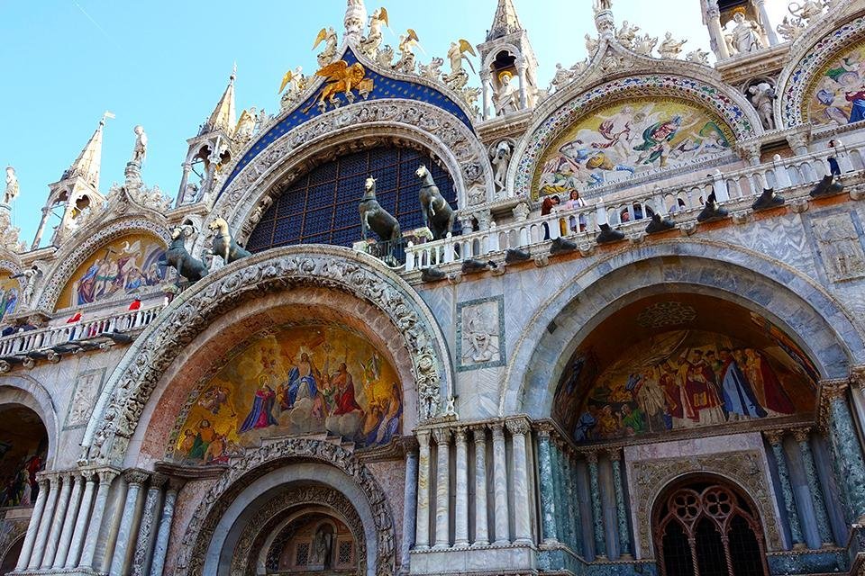 Basilica di San Marco in Venetië, Italië