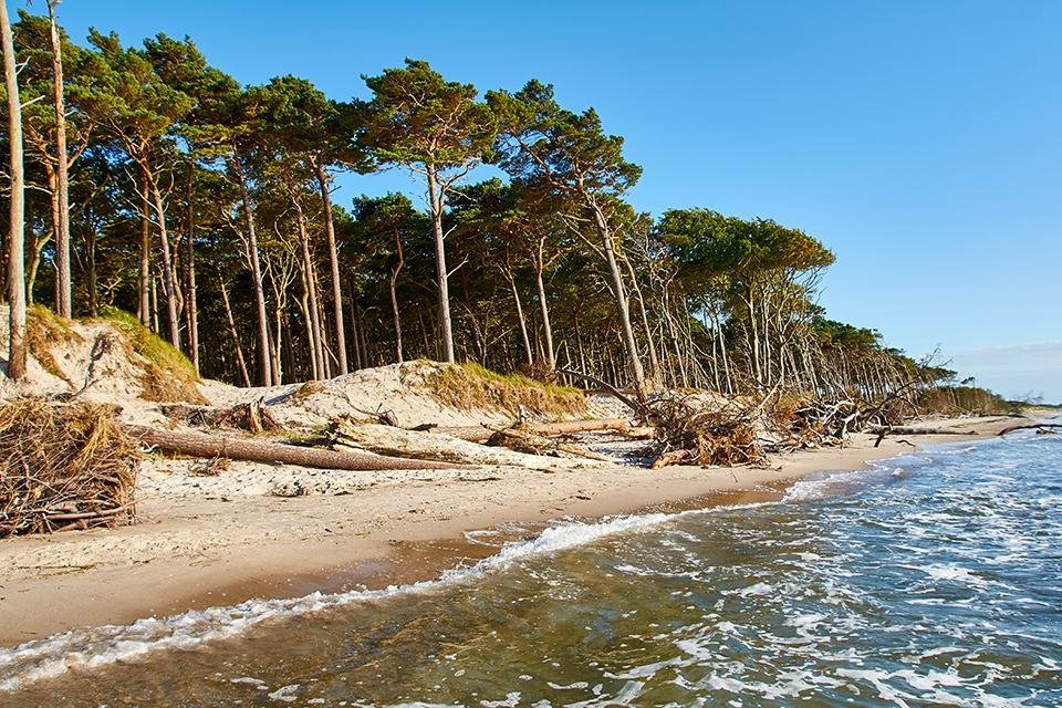 Het schiereiland Darß, Duitsland