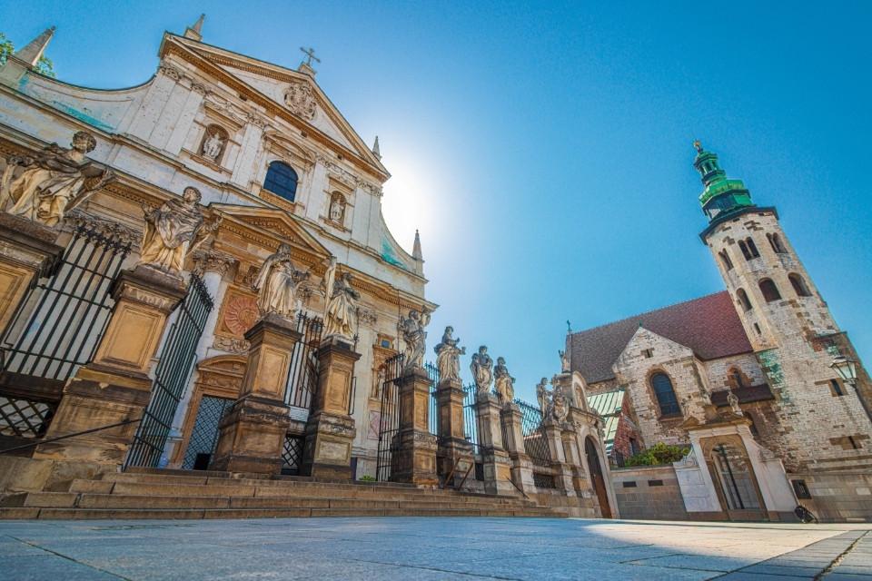 Sint-Petrus-en-Pauluskerk in Krakau, Polen