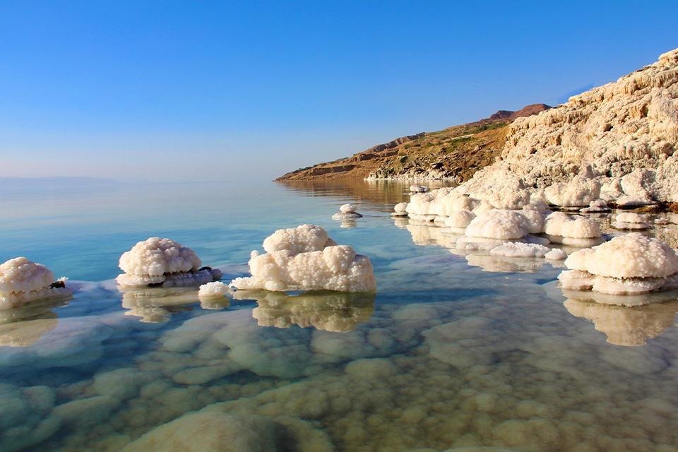 De Dode Zee in Jordanië