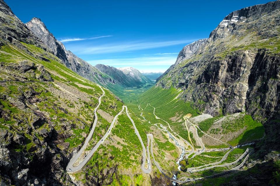 Trollstigen in Noorwegen
