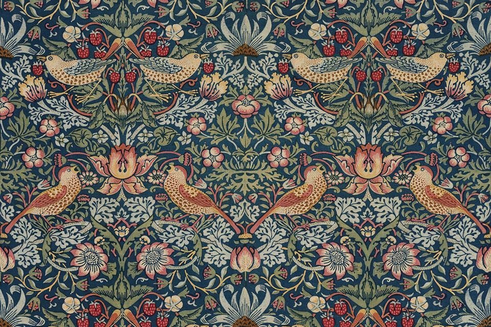 William Morris wallpaper arts and crafts movement