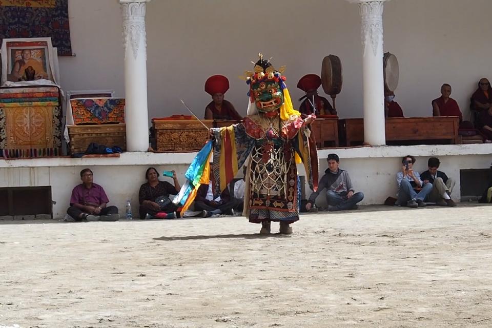 Cham-dans, Phyang Tsedup, India | Foto: Jean-Marie Putz