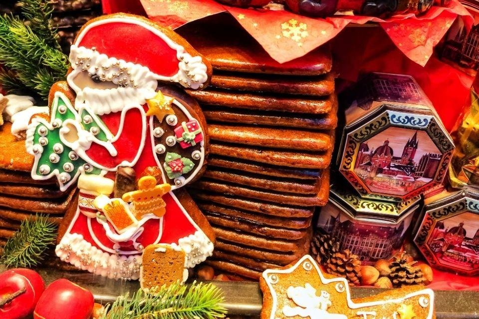 Aachener Weihnachtsmarkt Aken Duitsland